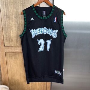 Adidas Timberwolves Garnett Basketball Jersey